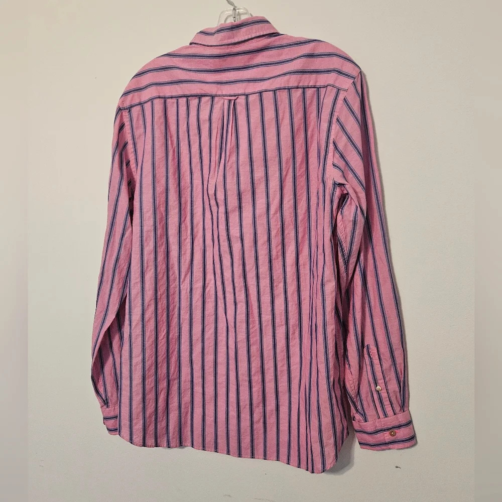 Scotch & Soda RegularFit Striped Shirt WithSleeve Adjustment Size Large - Picture 9 of 15